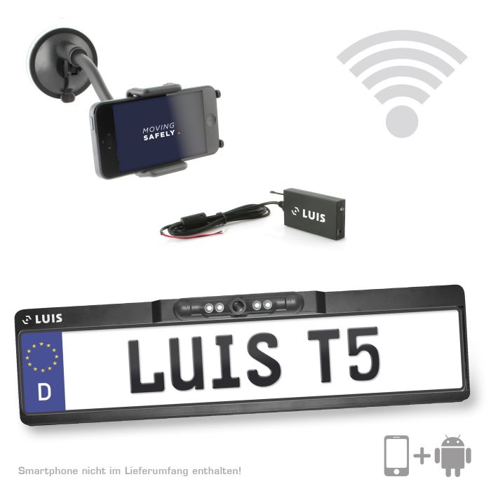 Die Liste der besten Luis t5 rückfahrkamera system für iphone und android